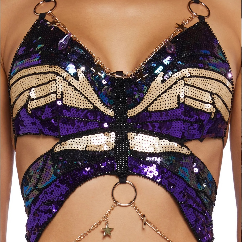 Dolls kill rave top